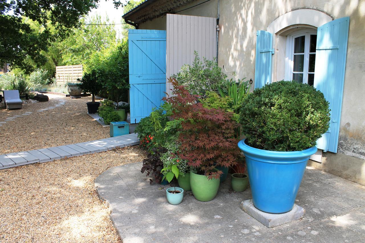 Bédarrides Le Mas Turquoise, B&B Spa-Color Inclus المظهر الخارجي الصورة